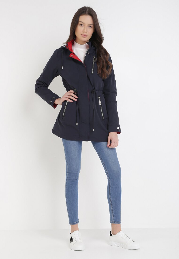 Синя Двостороння Куртка, Синій
Синя Двостороння Куртка, Синій