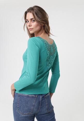 Зелений Лонгслів