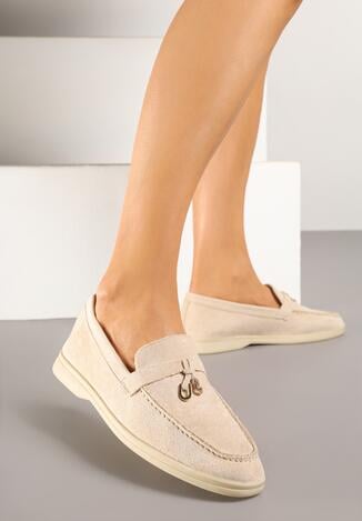 Бежеві Лофери