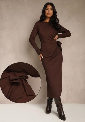 Коричнева Сукня