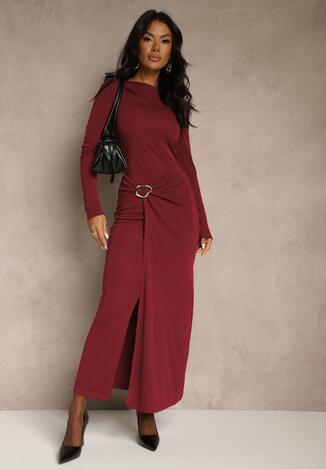 Бордова Сукня