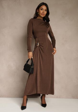 Коричнева Сукня
