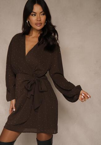 Коричнева Сукня