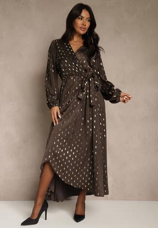 Коричнева Сукня