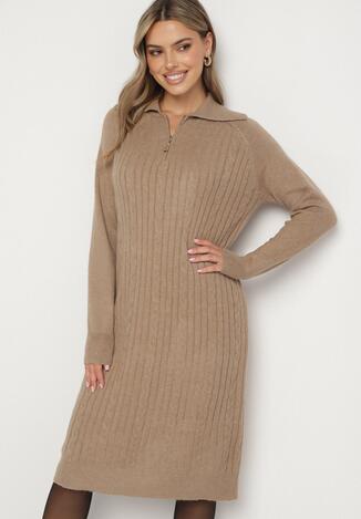 Бежева Сукня