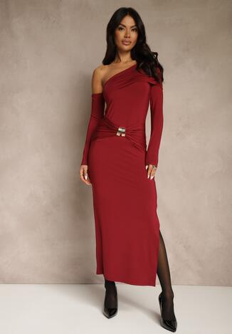 Бордова Сукня