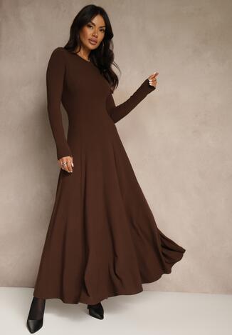 Коричнева Сукня