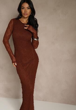 Коричнева Сукня