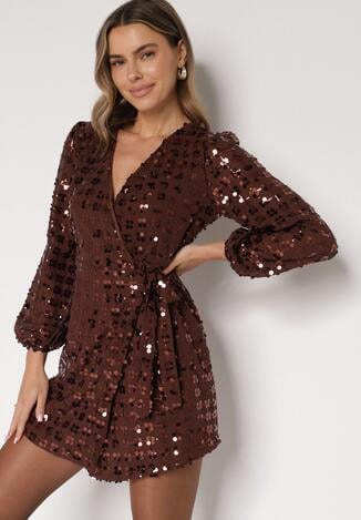 Коричнева Сукня