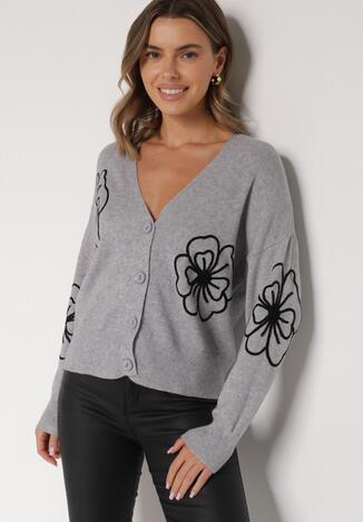 Сірий Кардиган