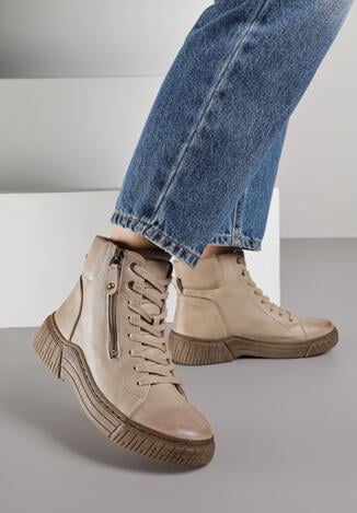 Темно-Бежеві Черевики