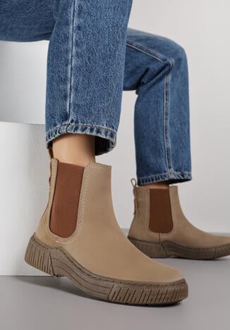 Темно-Бежеві Черевики