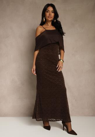 Коричнева Сукня