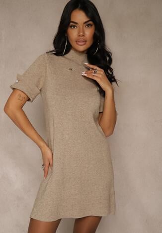 Бежева Сукня