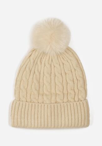 Бежева Шапка