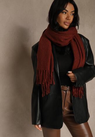 Бордовий Шарф