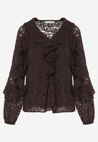 Коричнева Блузка