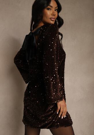 Коричнева Сукня