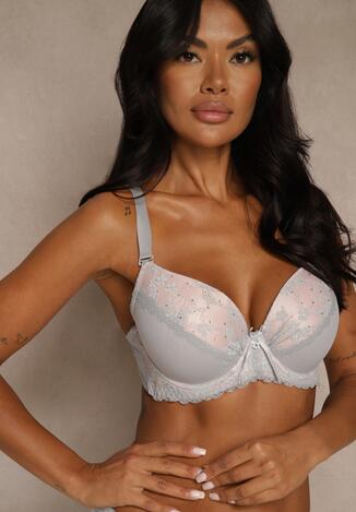 Сірий Бюстгальтер