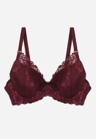 Бордовий Бюстгальтер