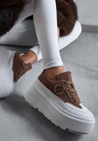 Темно-Бежеві Снікерси