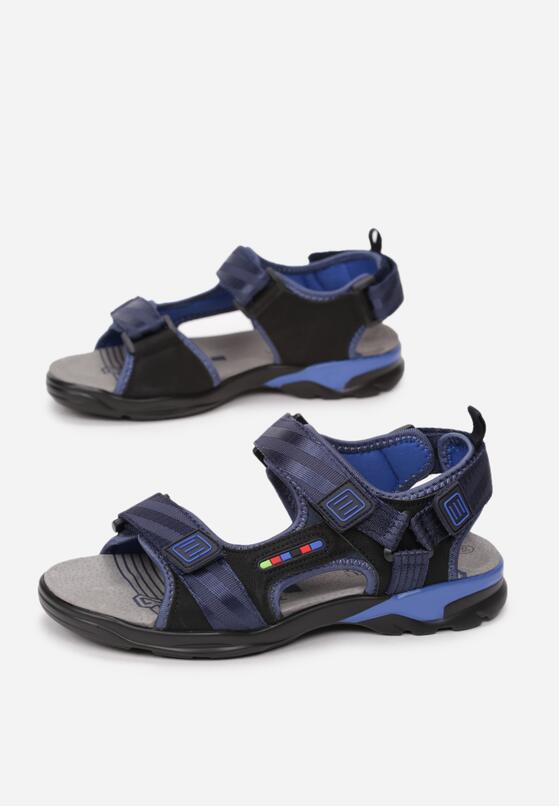 Чорнo-Сині  Сандалі 2