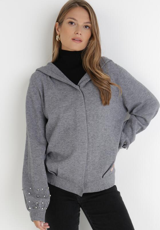 Сірий Кардиган 1