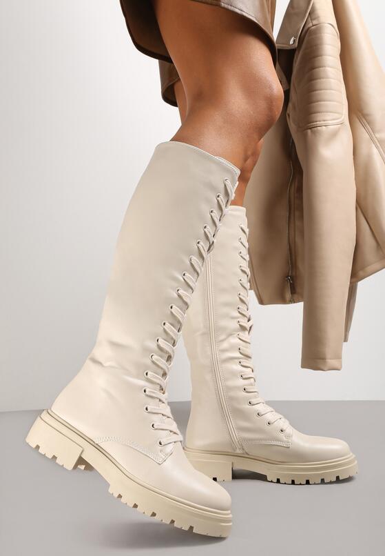 Бежеві Чоботи 1