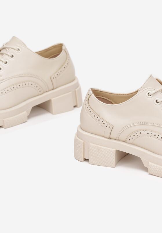 Бежеві Напівчеревики 6