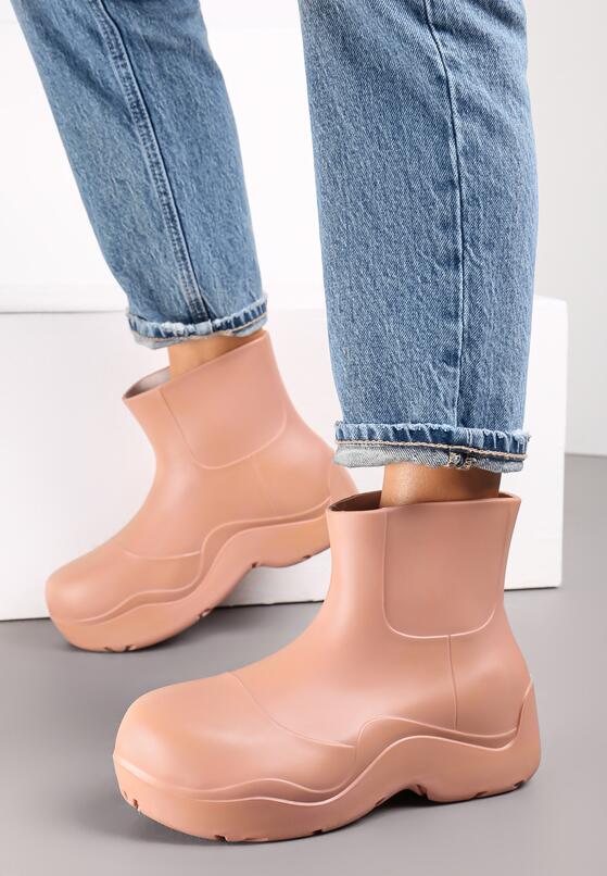 Рожеві Гумові Чоботи 1