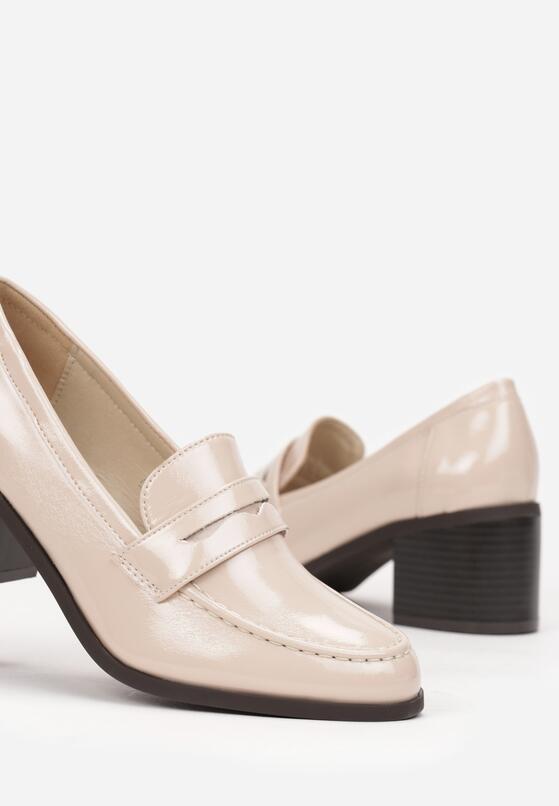 Бежеві Лофери 5