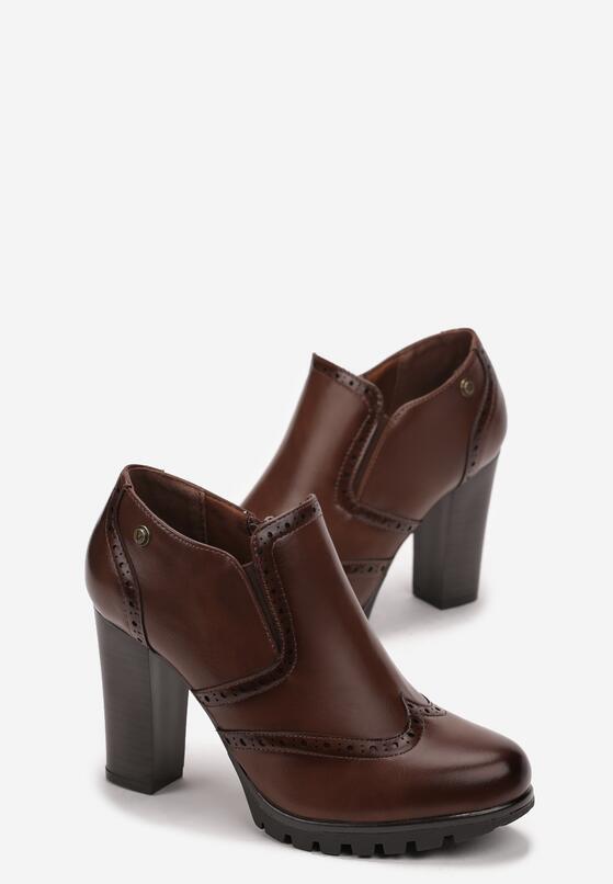 Коричневі Напівчеревики 4