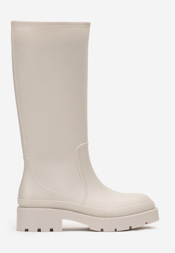 Бежеві Гумові Чоботи 3