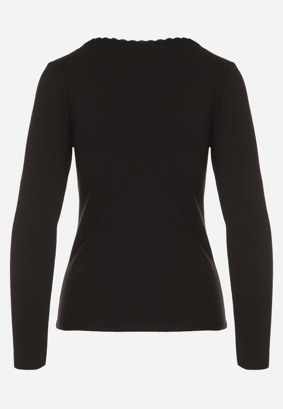 Чорний Лонгслів 7