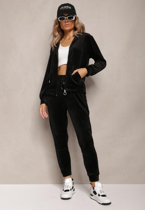 Чорний Спортивний Костюм 1