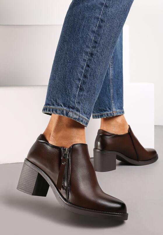 Коричневі Напівчеревики 1