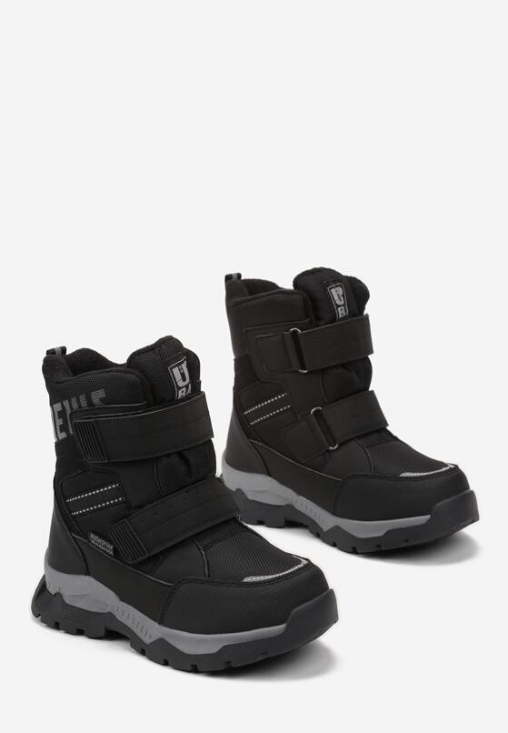 Черные снігові черевики