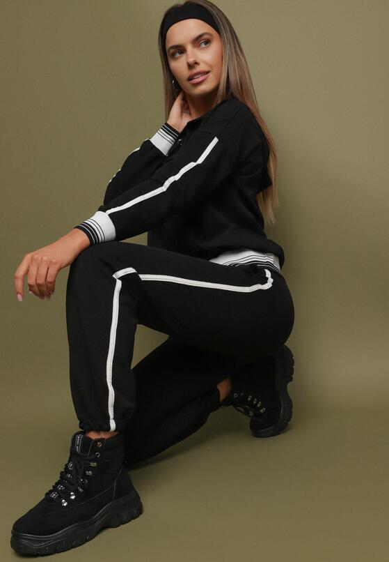 Чорний Спортивний Костюм 1