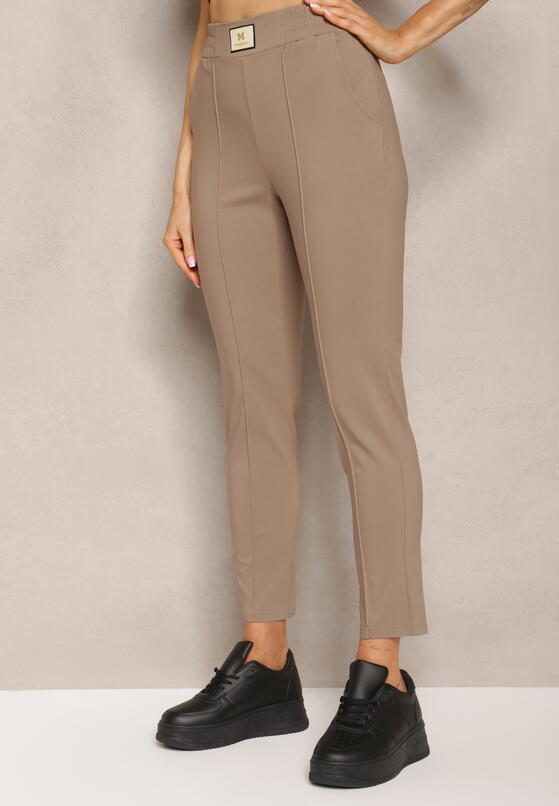 Темно-Бежеві Штани 4
