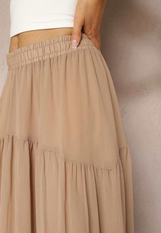 Бежева Спідниця 5