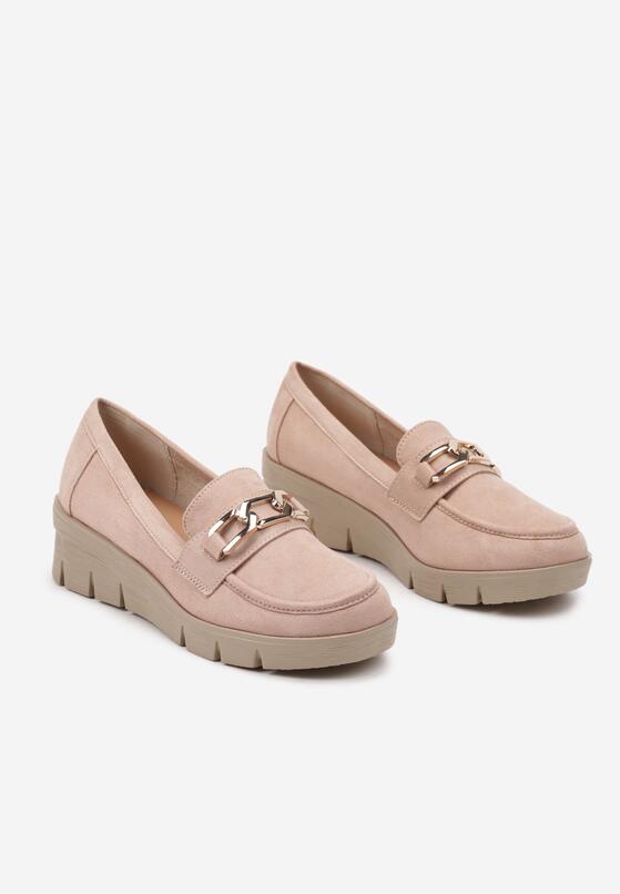 Бежеві Лофери 5