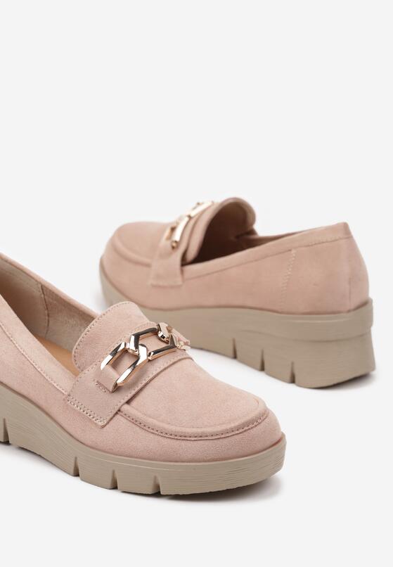 Бежеві Лофери 6