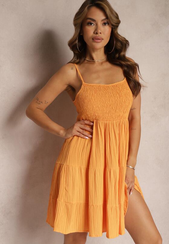 Оранжева Сукня 4