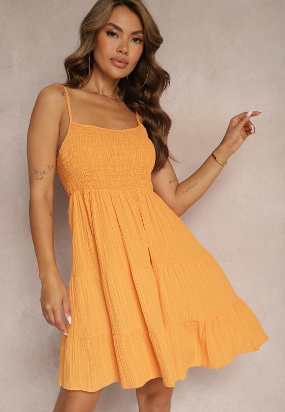 Оранжева Сукня 1