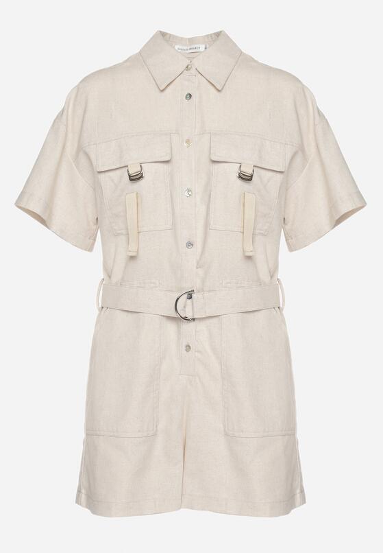 Бежевий Комбінезон 6