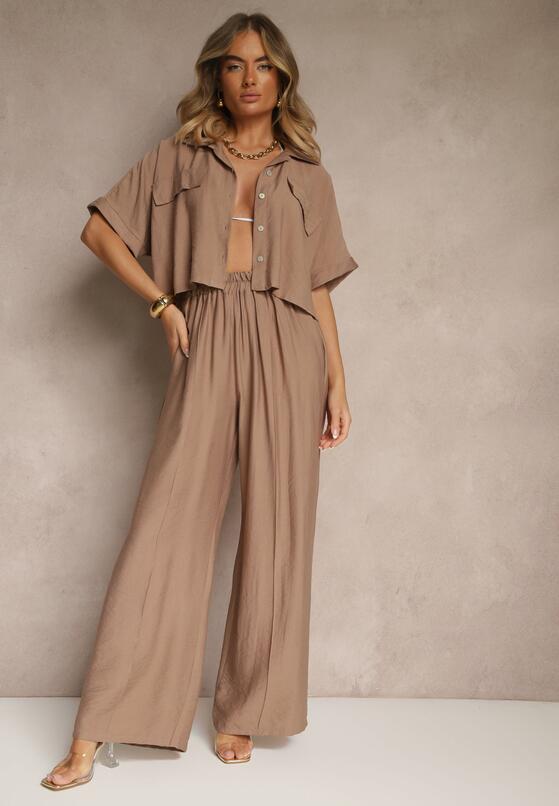 Коричневий Повсякденний Комплект 1