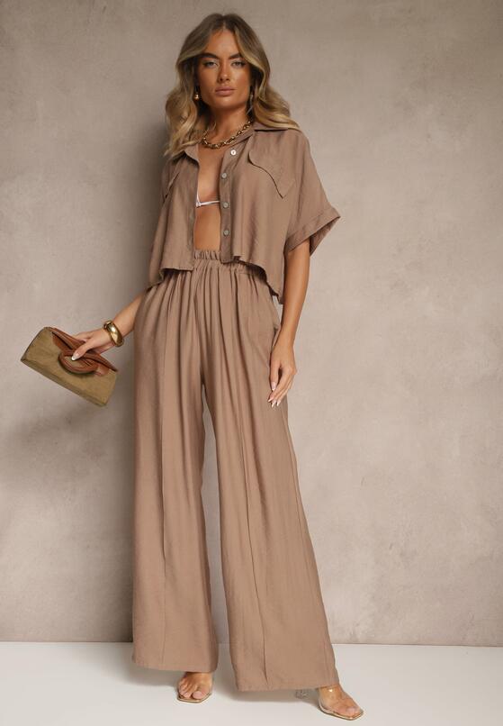 Коричневий Повсякденний Комплект 2