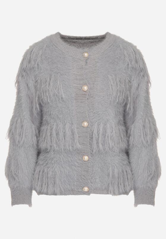 Сірий Кардиган 6