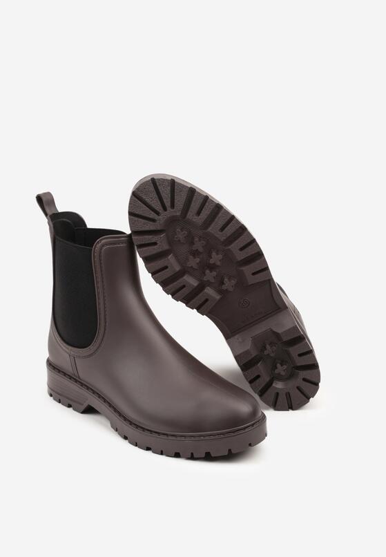 Коричневі Гумові Чоботи 7