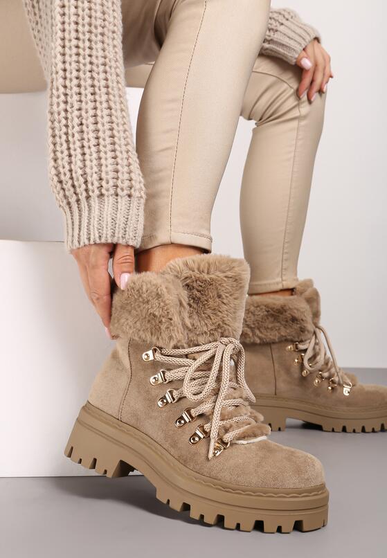 Темно-Бежеві Черевики 1